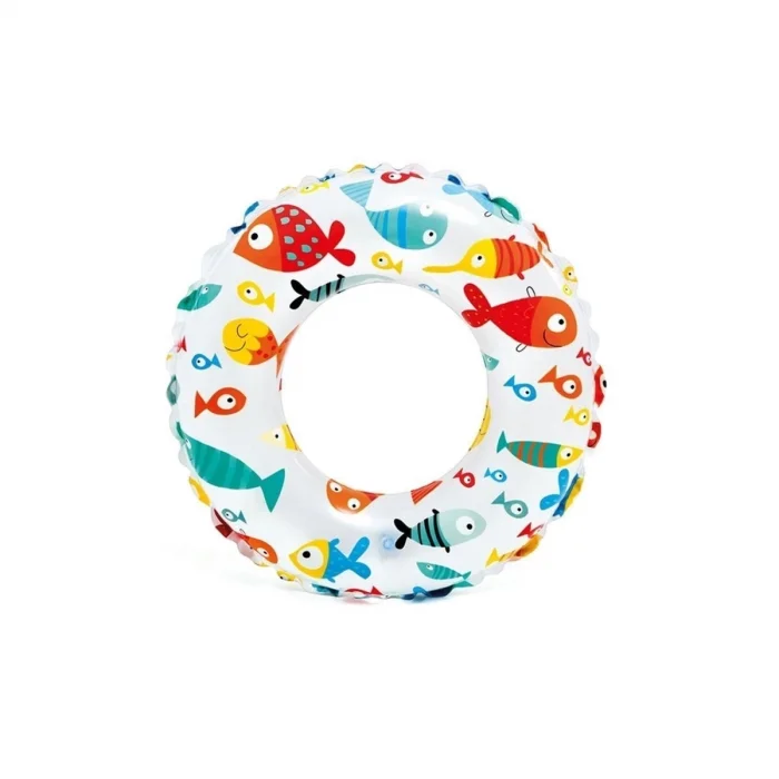  IS59230 İntex Baskılı Simit 51 cm - 1 Adet Stokta Olan Gönderilir