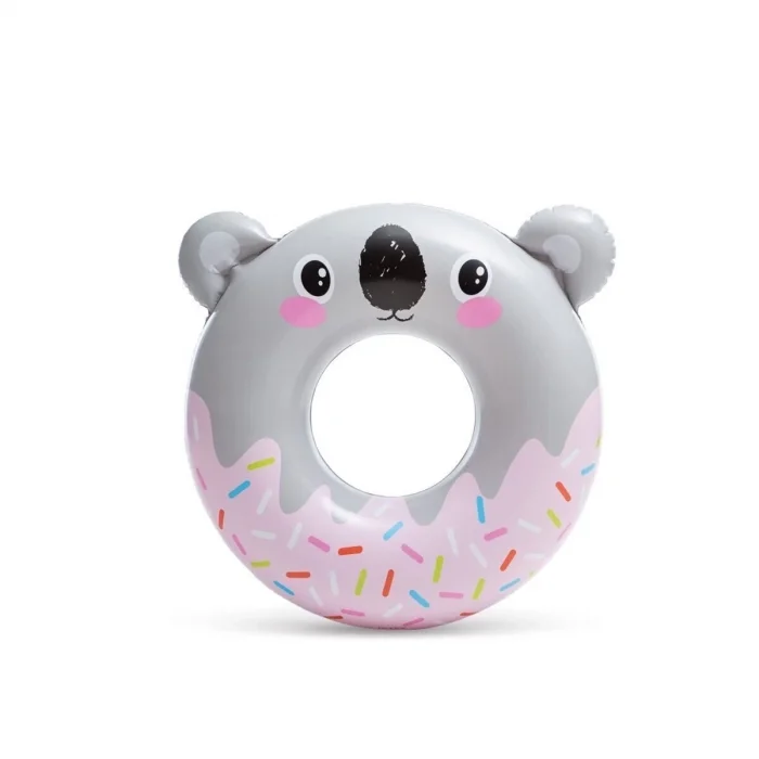  IS59266 Intex Sevimli Hayvanlar Figürlü Simit 8+ Yaş - 1 Adet Stokta Olan Gönderilir