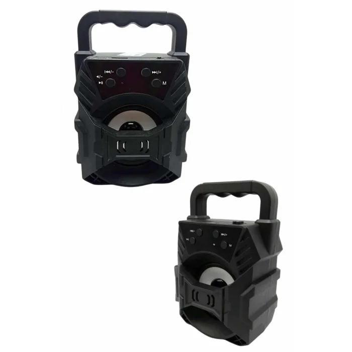 BUĞZ Işıklı Bluetooth Hoparlör Ses Bombası Taşınabilir Yüksek Ses Kaliteli Radyo Özelliği - BUĞZ