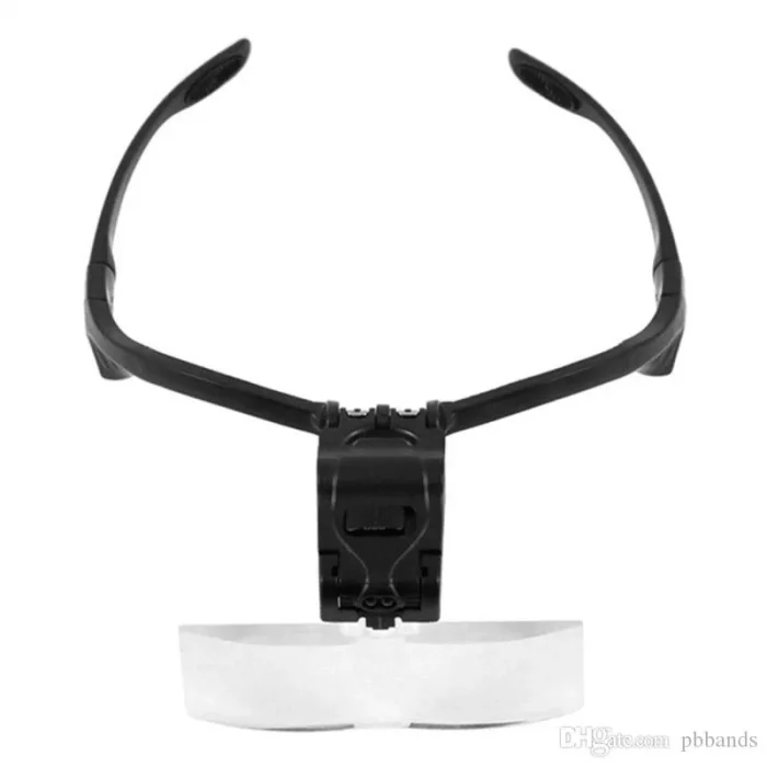 BUĞZ Işıklı Gözlük Büyüteç  5 Farklı Lens 9892b