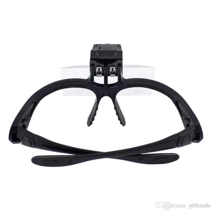 BUĞZ Işıklı Gözlük Büyüteç  5 Farklı Lens 9892b