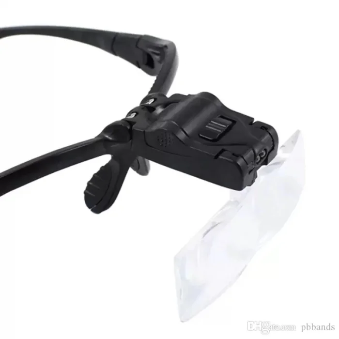 BUĞZ Işıklı Gözlük Büyüteç  5 Farklı Lens 9892b