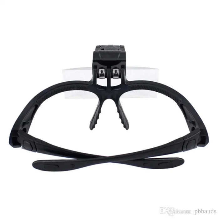 BUĞZ Işıklı Gözlük Büyüteç  5 Farklı Lens 9892b - BUĞZ