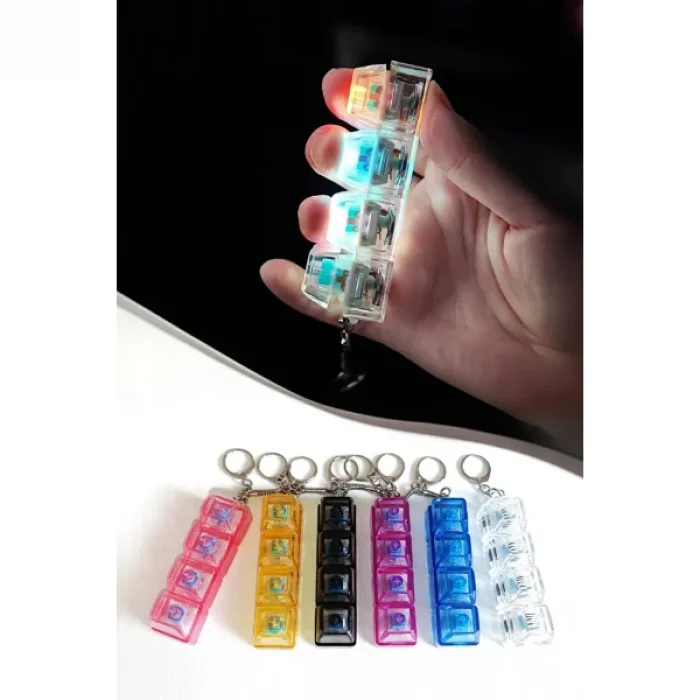 BUĞZ Işıklı Klavye Tuşu Switch Anahtarlık