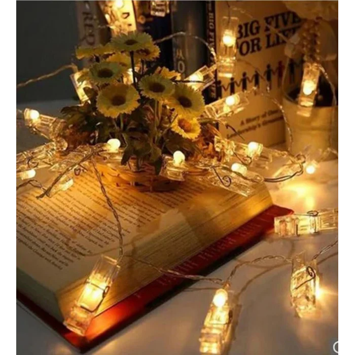 BUĞZ Işıklı Mandallı Fotoğraf Albümü 20li