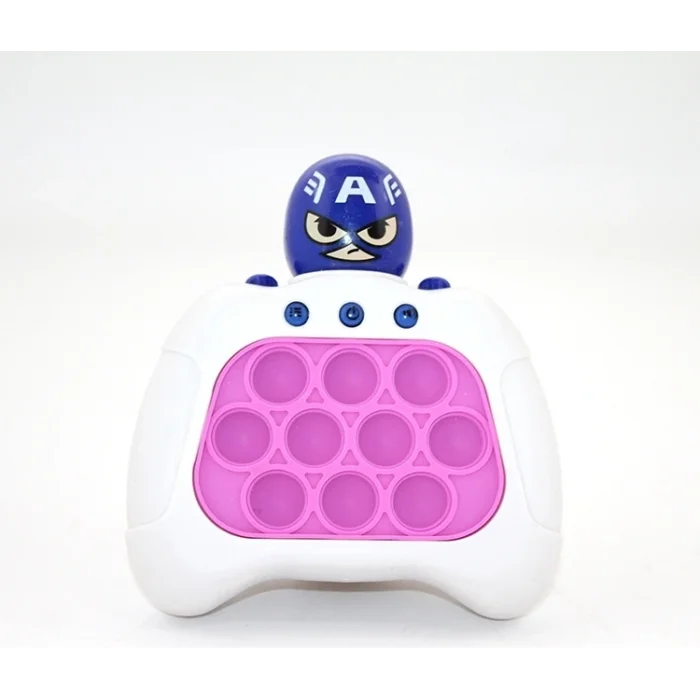 BUĞZ Işıklı Müzikli Pop-It Captain America Tasarımlı