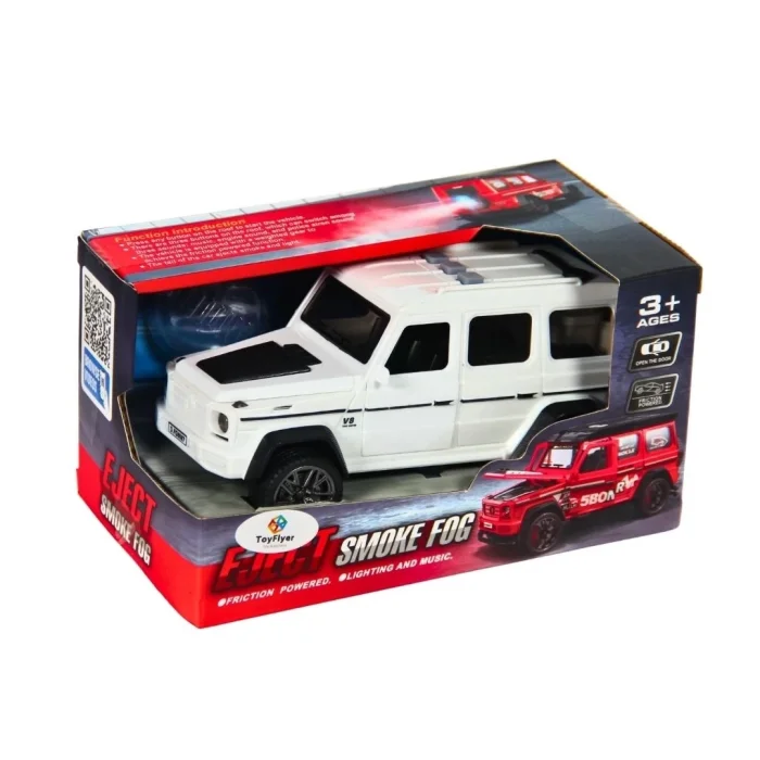  Işıklı Sesli Duman Çıkaran Sürtmeli Jeep BCP-1B