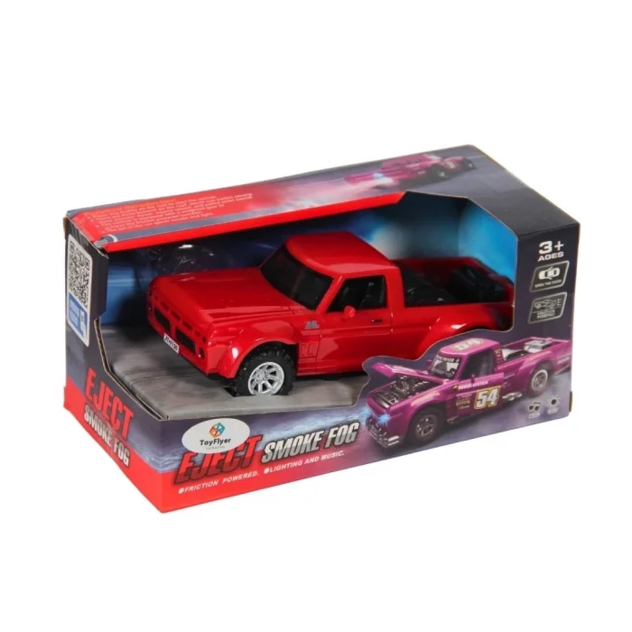  Işıklı Sesli Duman Çıkaran Sürtmeli Jeep FTP-1B