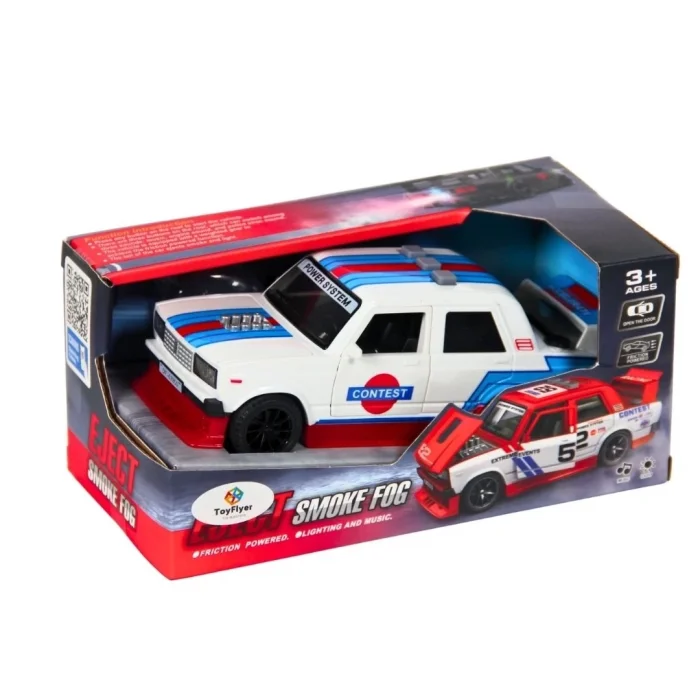  Işıklı Sesli Duman Çıkaran Sürtmeli Modifiye Araba LDP-1A