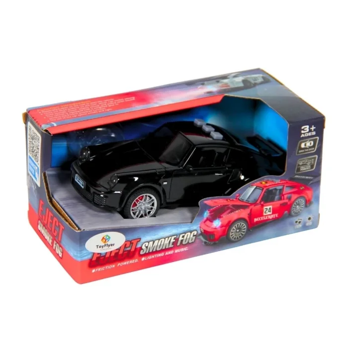  Işıklı Sesli Duman Çıkaran Sürtmeli Spor Araba BSP-1B