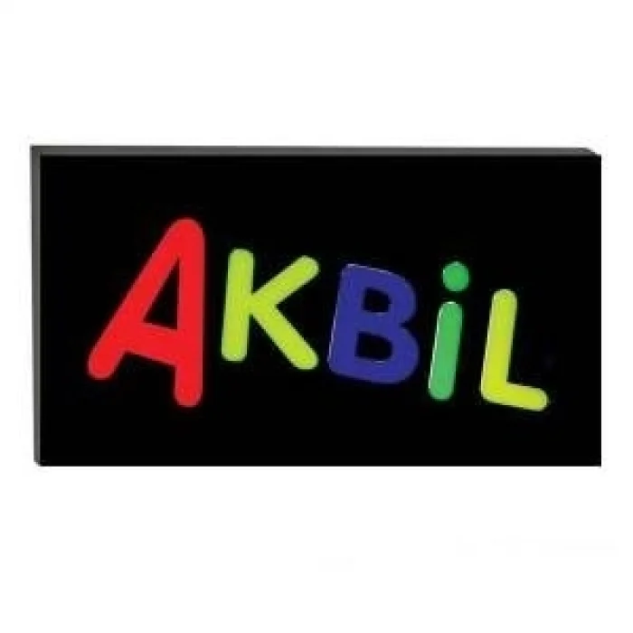 BUĞZ Işıklı Tak Çalıştır Hazır Tabela Akbil