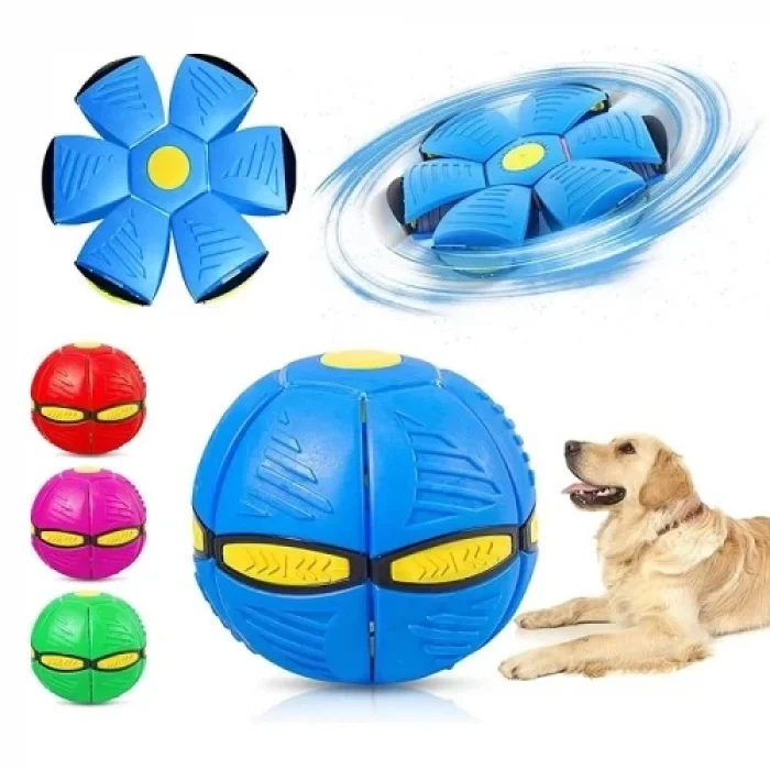 BUĞZ Işıklı Zıplayan Frizbi Evcil Hayvan Topu