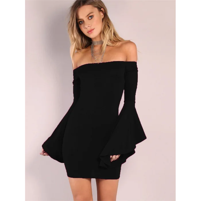 BUĞZ ispanyol Kol Elbise