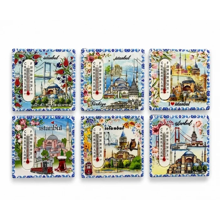 BUĞZ İstanbul Temalı Buzdolapı Süsü Magnet Alk5828