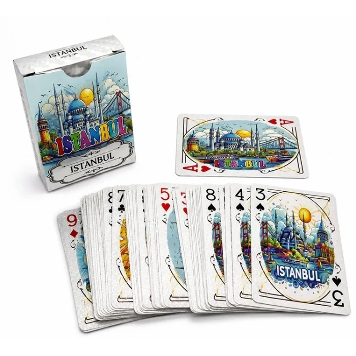 BUĞZ İstanbul Temalı İskambil Oyun Kartı Alk5659