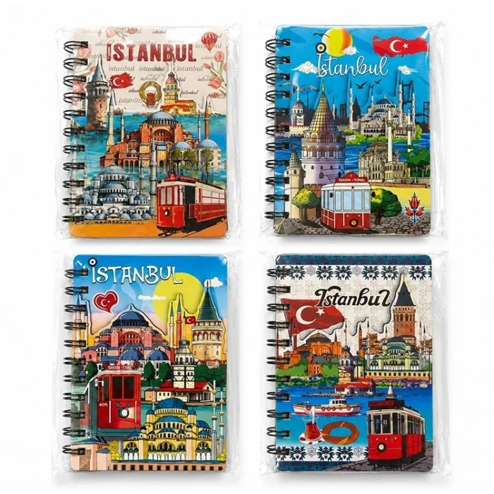 BUĞZ İstanbul Temalı Kabartmalı Defter Alk5823