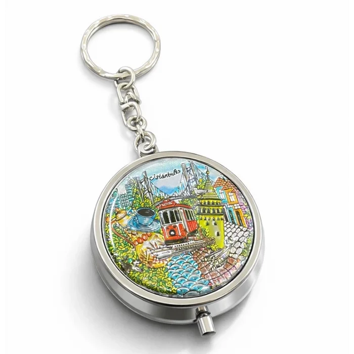 BUĞZ İstanbul Temalı Küllük Anahtarlık