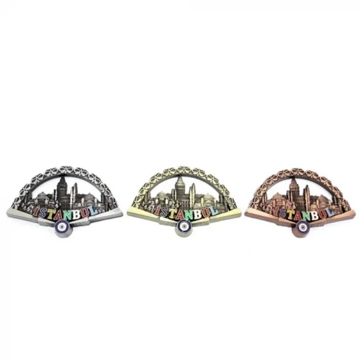  İstanbul Temalı Metal Magnet Model 2