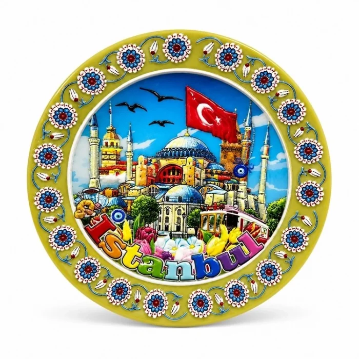 BUĞZ İstanbul Temalı Seramik Magnet Alk5852
