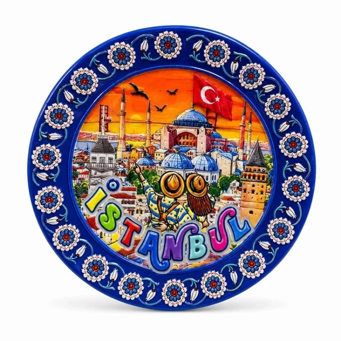BUĞZ İstanbul Temalı Seramik Magnet Alk5855
