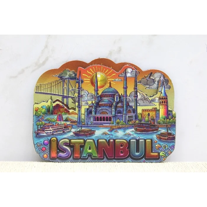 BUĞZ İstanbul Temalı Silikon Buzdolapı Süsü Magnet Alk5376