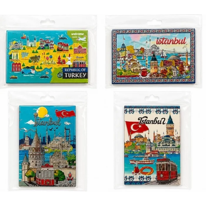BUĞZ İstanbul Temalı Silikon Buzdolapı Süsü Magnet Alk5815