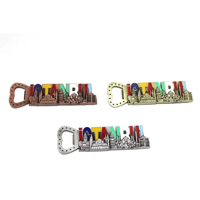 BUĞZ İstanbul Yazısı Metal Magnet Ve Açacak