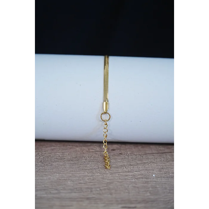 BUĞZ İtalyan Tasarım Çelik Çift Bileklik  Unisex Altın Gümüş Renk, Kararmaz 2 Adet