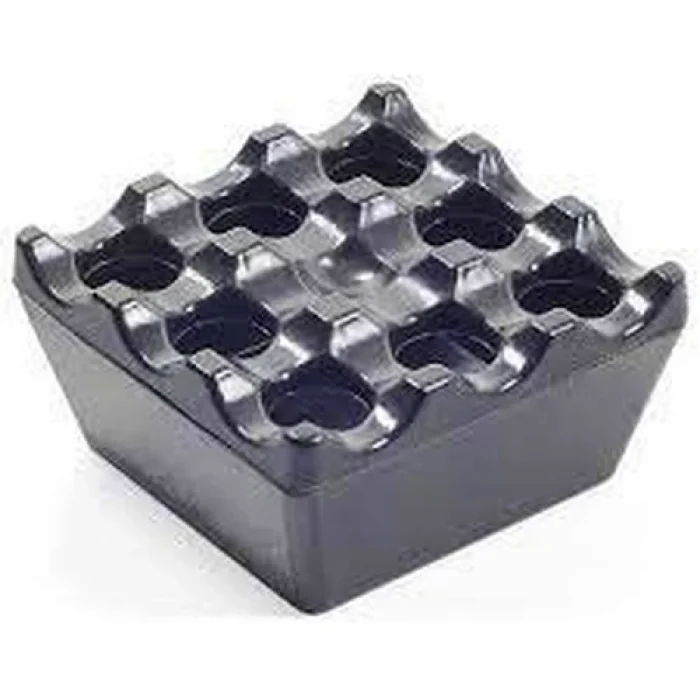 BUĞZ Izgaralı Kare Bakalit Küllük Bx40