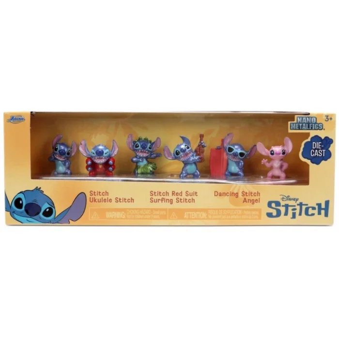 BUĞZ Jada Stitch Nano 6lı Diorama Figür Paketi