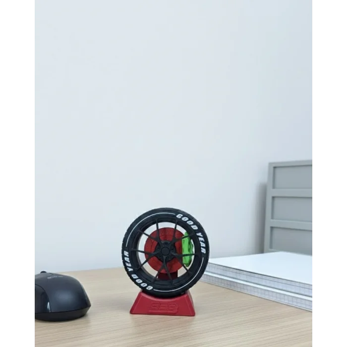 BUĞZ Jant Tasarımlı Masa Üstü Ofis Dekoru Spor Tasarım Aksesuar