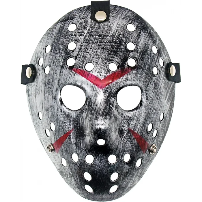  Jason Maskesi Hannibal Maskesi Metal Gümüş Renk 20x25 cm