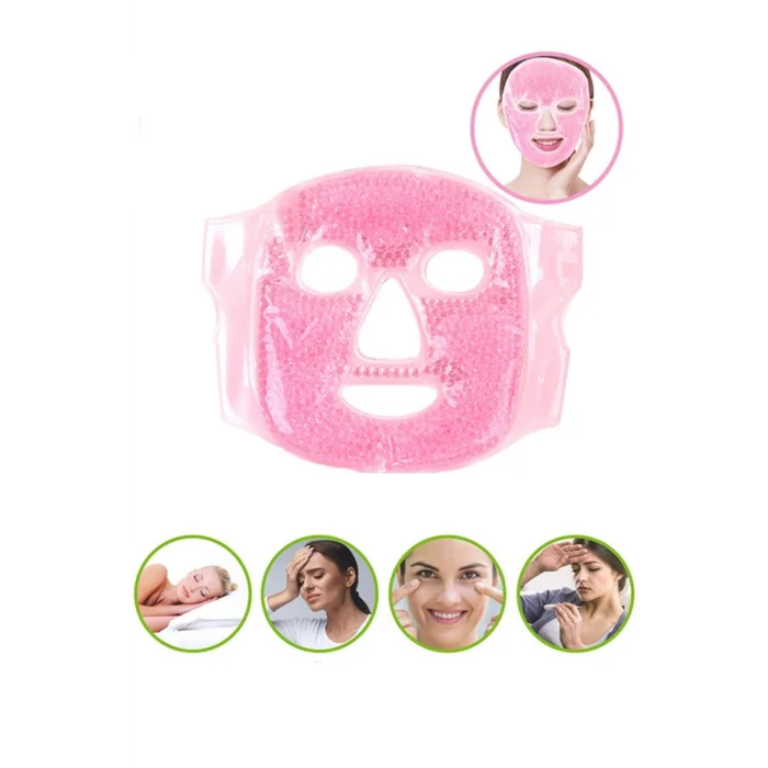 BUĞZ Jel Boncuklu Yüz Maskesi -Soğuk Sıcak Jel Yüz Maskesi Buz -Sıcak Press