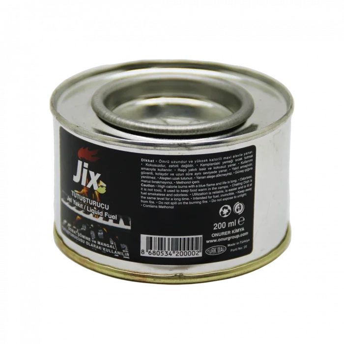 BUĞZ Jix Tutuşturucu 200ml Teneke Jel Yakıt Bx40
