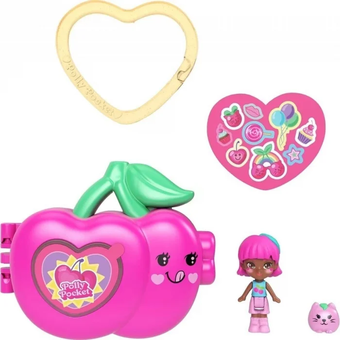 BUĞZ JKC86 Polly Pocket - Meyve Temalı Sürpriz Set