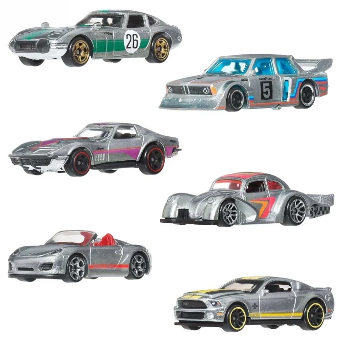 BUĞZ JLB26 Hot Wheels Zamac Temalı 6lı Araç Paketi 1:64