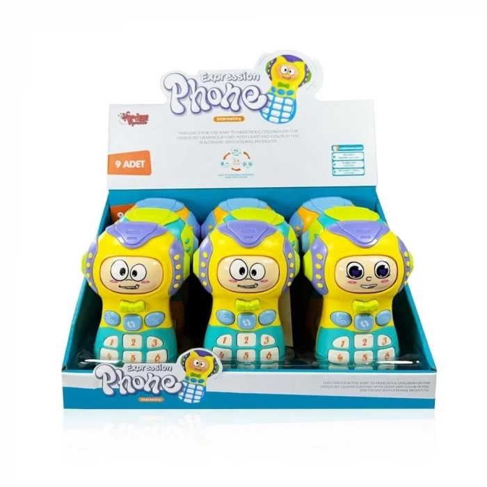  JLG-855-40A IŞIKLI VE MÜZİKLİ CEP TELEFONU -VRD