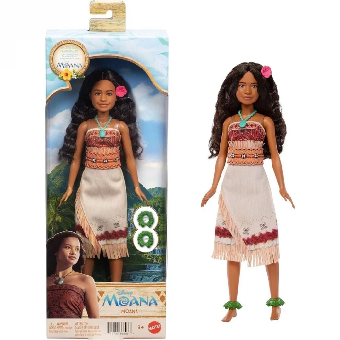 BUĞZ Disney Moana Live Action Film Karakteri 32 cm Bebek Oyuncak, 3-6 Yas Cocuk Hediyesi BX-313367