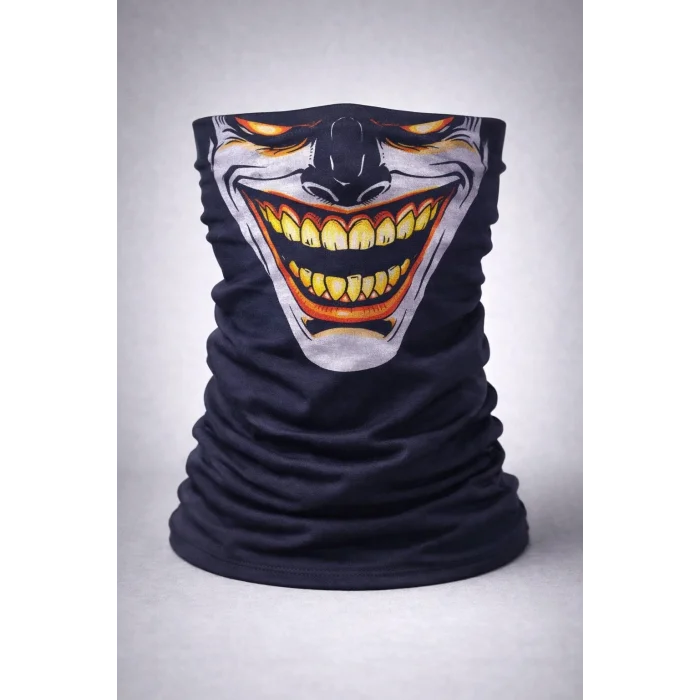 BUĞZ Joker Gülüşlü Baf Maske – Çok Amaçlı Boyunluk Bandana 3 No
