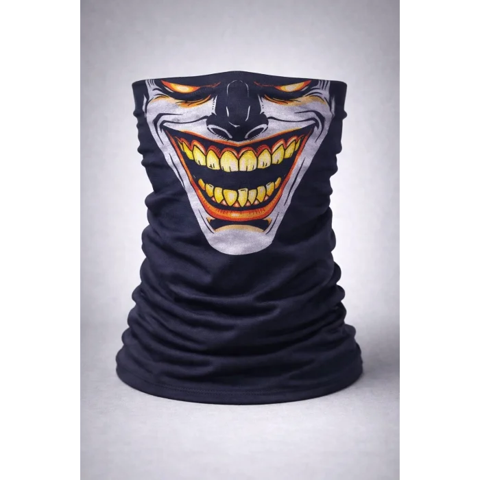 BUĞZ Joker Gülüşlü Baf Maske – Çok Amaçlı Boyunluk Bandana 3 No