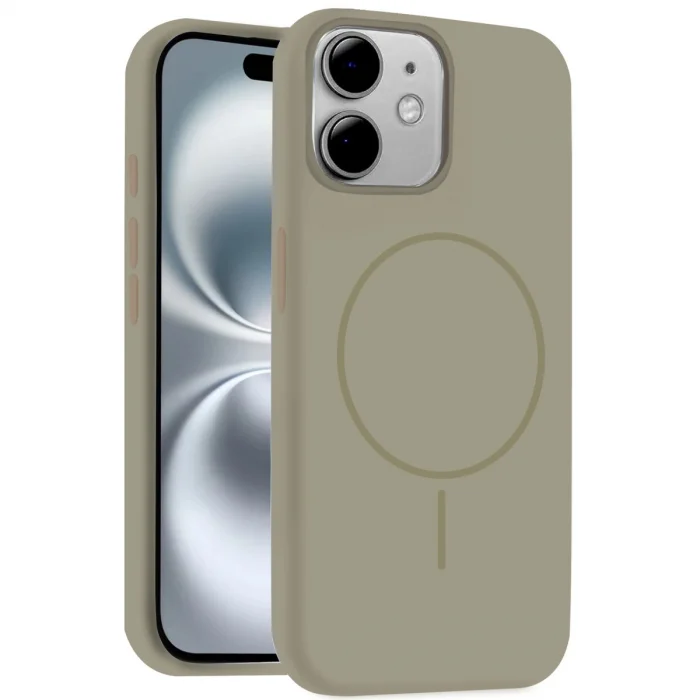 BUĞZ Joko  İphone 11 Kılıf Jully Magsafe Kapak - Çöl Titanyum