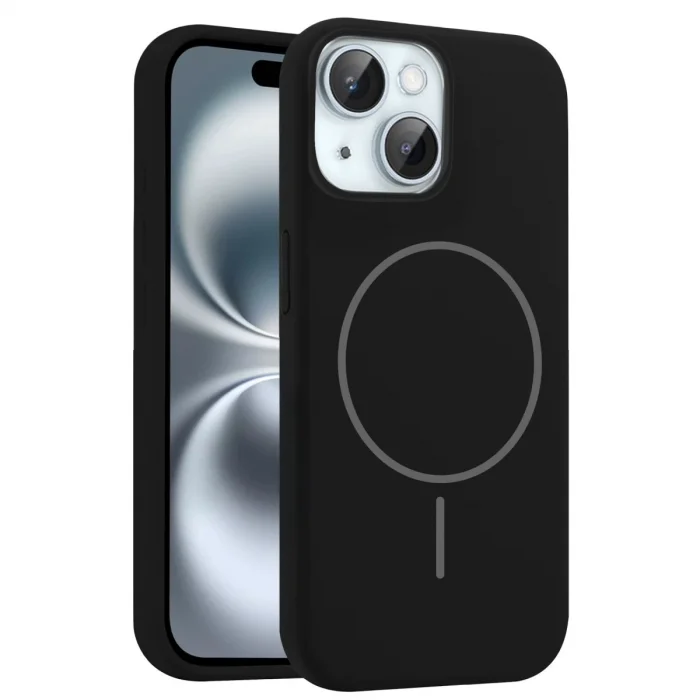 BUĞZ Joko  İphone 14 Kılıf Jully Magsafe Kapak - Siyah