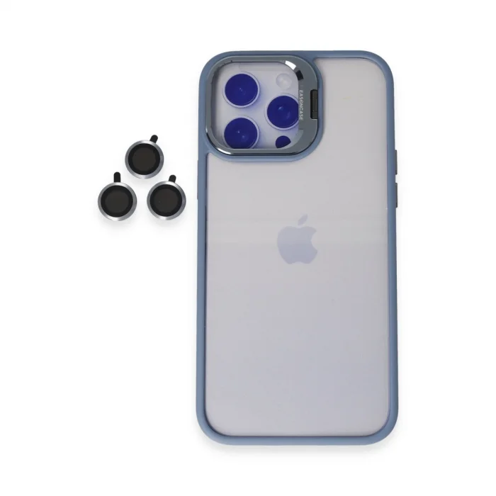 BUĞZ Joko İphone 14 Pro Kılıf Roblox Lens Standlı Kapak - Sierra Blue