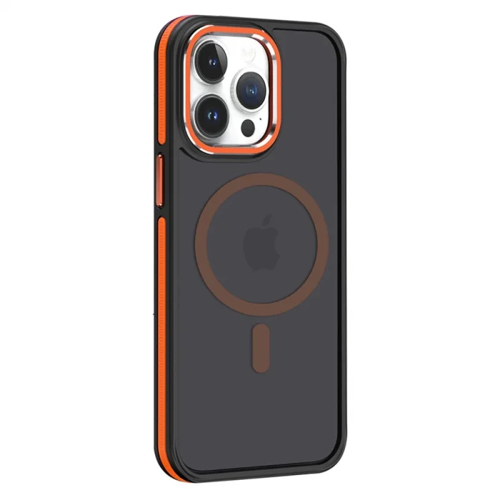 BUĞZ Joko İphone 14 Pro Winner Magsafe Kapak - Turuncu