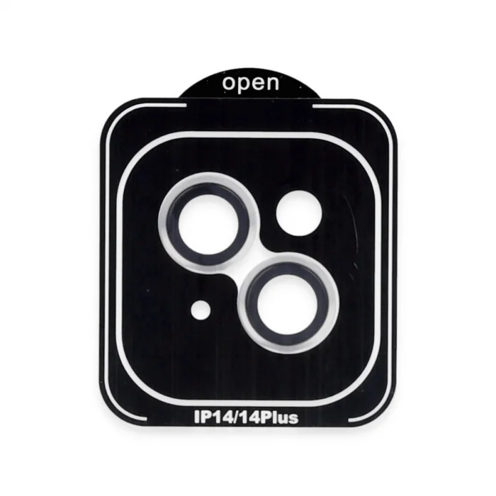 BUĞZ Joko  İphone 14 Pvd Metal Kamera Lens - Gümüş