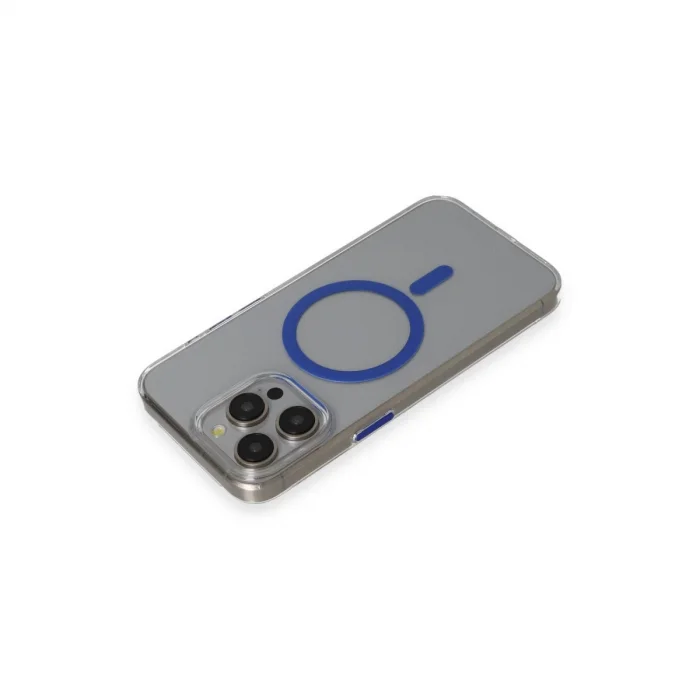 BUĞZ Joko İphone 15 Pro Max Bubble Magsafe Kapak - Lacivert