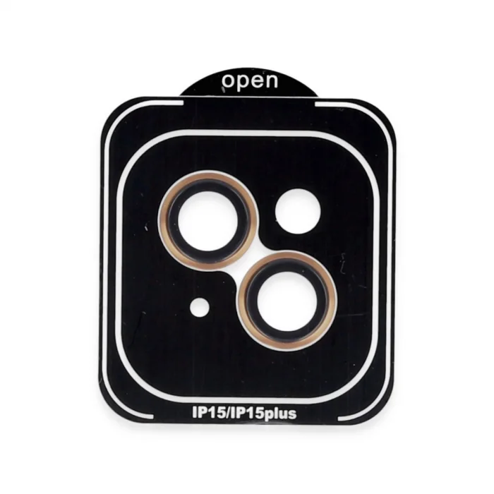 BUĞZ Joko  İphone 15 Pvd Metal Kamera Lens - Turuncu