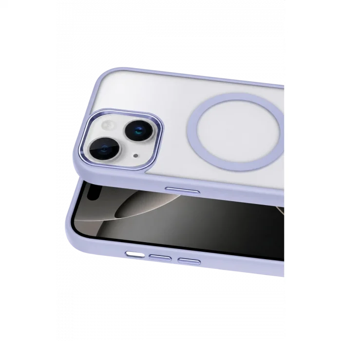 BUĞZ Joko  İphone 15 Terea Magsafe Kapak - Mor