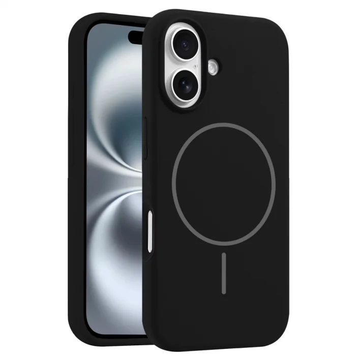 BUĞZ Joko  İphone 16 Kılıf Jully Magsafe Kapak - Siyah