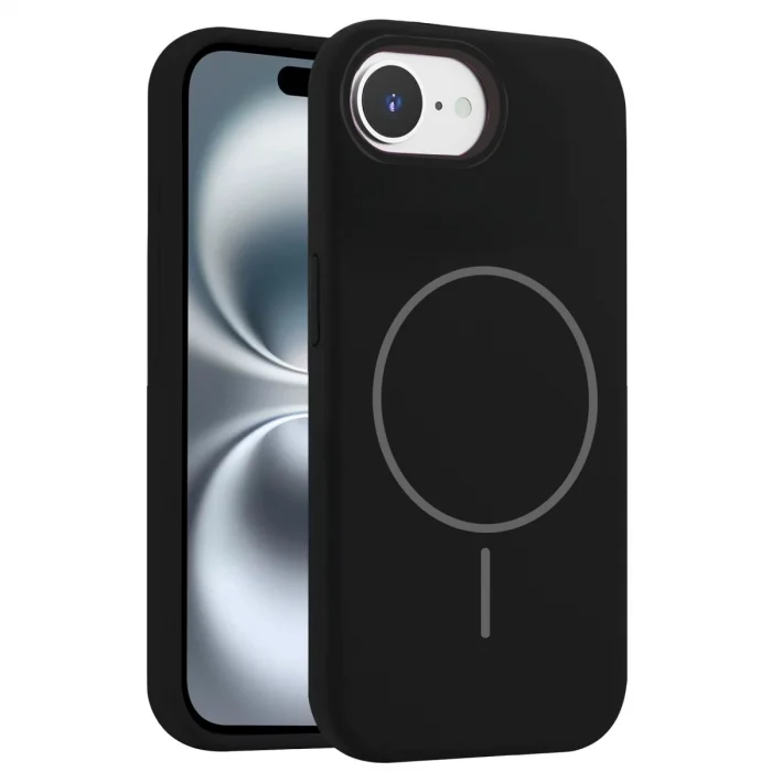 BUĞZ Joko  İphone 16e Kılıf Jully Magsafe Kapak - Siyah